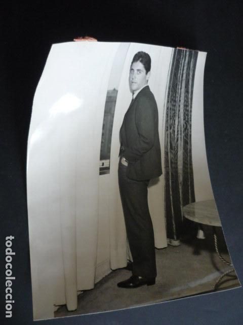 Fotos von Musikern: SACHA DISTEL CANTANTE ANTIGUA FOTOGRAFIA 24 X 18 CM