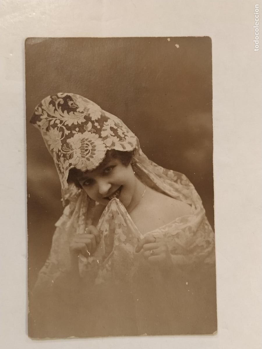 Fotos de Cantantes: PURITA MANESE - AUTOGRAFO - POSTAL FOTOGRAFICA ANTIGUA -(115.171)