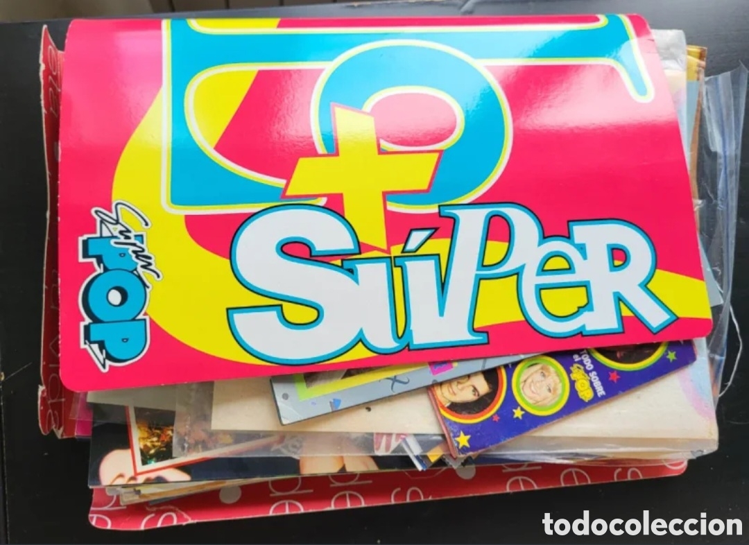 Photos de Chanteurs et Chanteuses: GRAN LOTE P&Oacute;STERS, POSTALES Y &Aacute;LBUMES LOS BACKSTREET BOYS REVISTA S&Uacute;PER POP CALENDARIO Y CARPETA