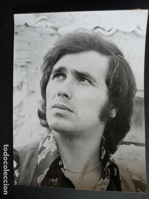 Photos of Singers: PEPE DE LUCIA 1975 ANTIGUA FOTOGRAFIA 18 X 24 CM