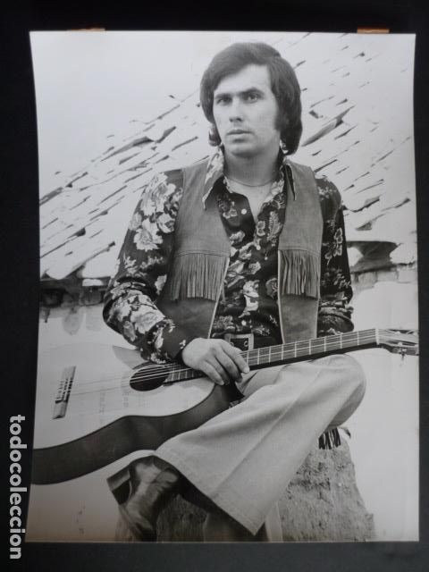 Photos of Singers: PEPE DE LUCIA CANTANTE 1975 ANTIGUA FOTOGRAFIA 18 X 24 CM