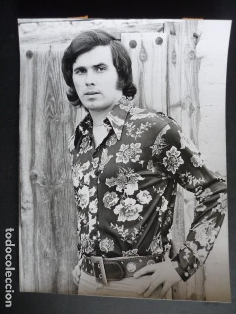 Photos of Singers: PEPE DE LUCIA CANTANTE 1975 ANTIGUA FOTOGRAFIA 18 X 24 CM