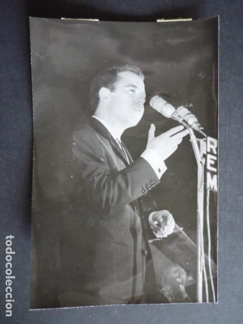Photos of Singers: FEDERICO JOVER CANTANTE ANTIGUA FOTOGRAFIA 12 X 18 CM