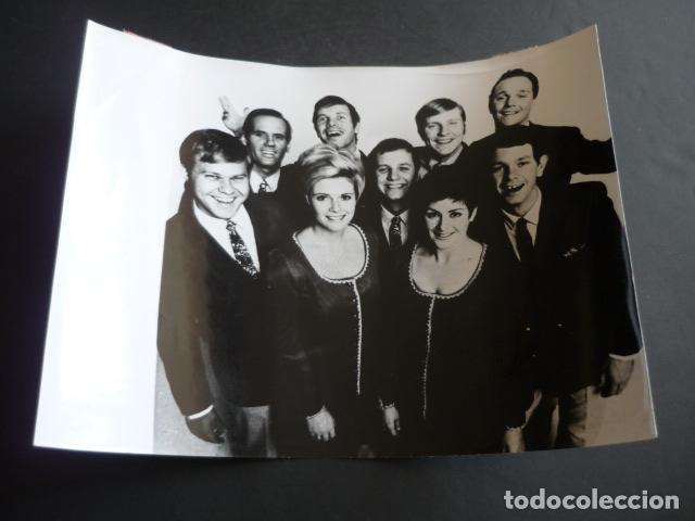 Photos of Singers: THE NEW CHRISTY MINSTRELS CONJUNTO MUSICAL ANTIGUA FOTOGRAFIA 24 X 18 CM