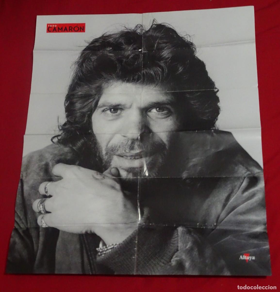 Fotos de Cantantes: CAMAR&Oacute;N , POSTER 64,60cm X 55cm ,ALTAYA, DOBLADO, VER FOTOS