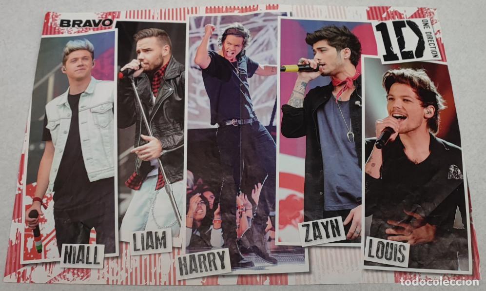 Photos de Chanteurs et Chanteuses: POSTER BRAVO, JUSTIN BIEBER Y 1D ONE DIRECTION, 42 X 28 CM