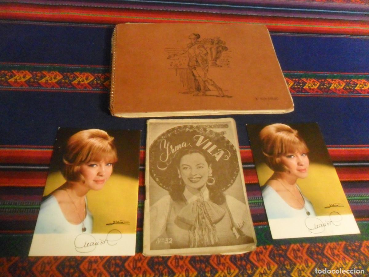 Fotos de Cantantes: CUADERNO A&Ntilde;OS 60 CON DECENAS DE FOTOS POSTALES Y AUT&Oacute;GRAFOS DE ACTORES Y M&Uacute;SICOS. FOTO TODAS. LUJO.