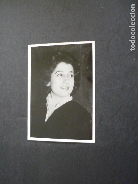 Photos of Singers: MARIA TERESA TOURN&Eacute; CANTANTE ANTIGUA FOTOGRAFIA 7,5 X 10,5 CM