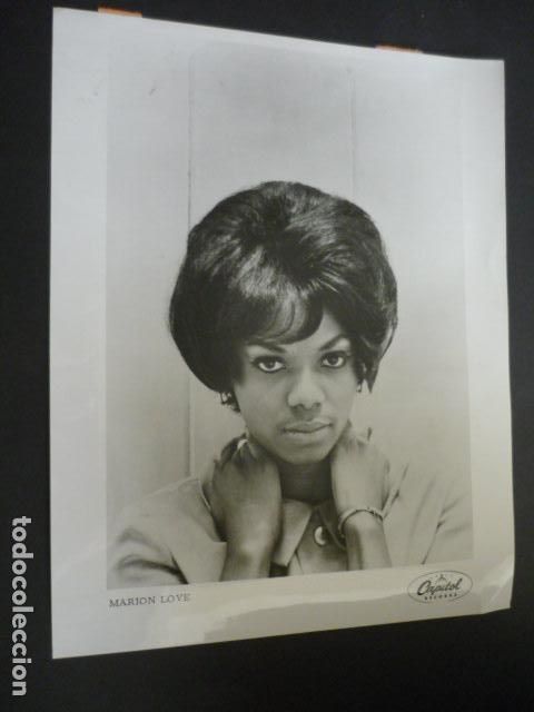 Photos of Singers: MARION LOVE CANTANTE ANTIGUA FOTOGRAFIA 20 X 25 CM