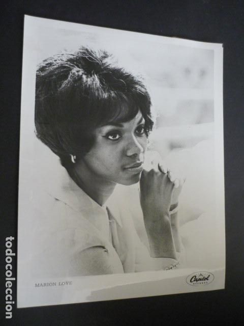 Photos of Singers: MARION LOVE CANTANTE ANTIGUA FOTOGRAFIA 20 X 25 CM