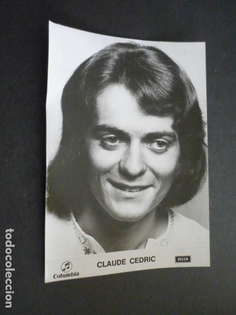 Photos of Singers: CLAUDE CEDRIC CANTANTE ANTIGUA FOTOGRAFIA 18 X 13 CM