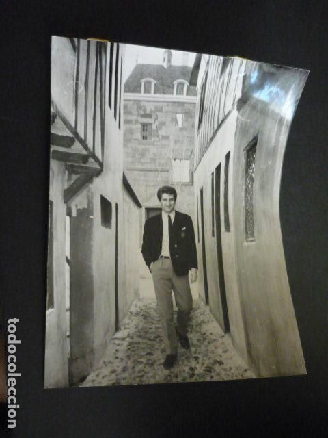 Photos of Singers: EDDY MITCHEL CANTANTE ANTIGUA FOTOGRAFIA 18 X 24 CM
