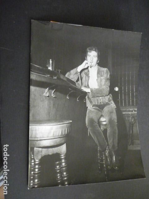 Photos of Singers: EDDY MITCHEL CANTANTE ANTIGUA FOTOGRAFIA 18 X 24 CM