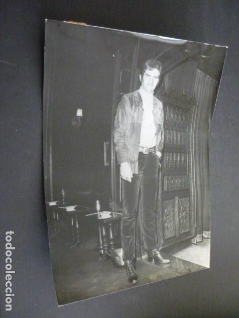 Photos of Singers: EDDY MITCHEL CANTANTE ANTIGUA FOTOGRAFIA 18 X 24 CM