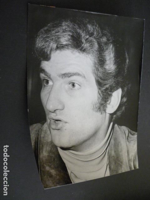 Photos of Singers: EDDY MITCHEL CANTANTE ANTIGUA FOTOGRAFIA 18 X 24 CM