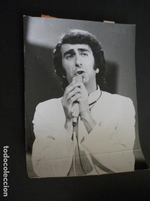 Photos of Singers: PEDRO GENE CANTANTE ANTIGUA FOTOGRAFIA 24 X 18 CM