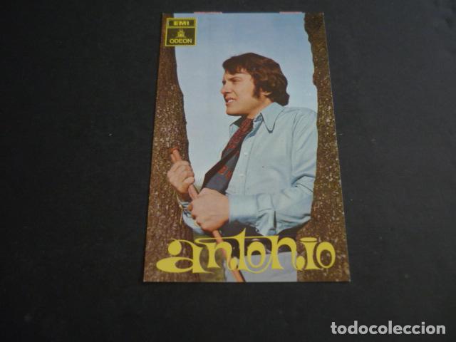 Photos of Singers: ANTONIO CANTANTE ANTIGUA TARJETA