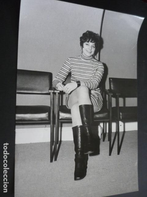 Photos of Singers: VERA MARIA CANTANTE ANTIGUA FOTOGRAFIA 33 X 22 CM