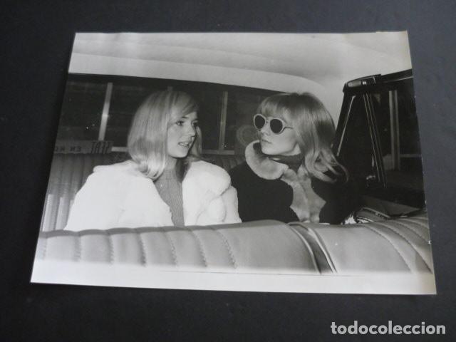 Photos of Singers: SYLVIE VARTAN CANTANTE EN MADRID ANTIGUA FOTOGRAFIA 24 X 18 CM