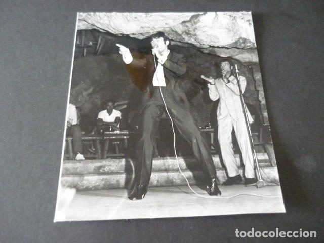 Photos of Singers: JOSE MONTILLA MONTY CANTANTE ANTIGUA FOTOGRAFIA 18 X 24 CM