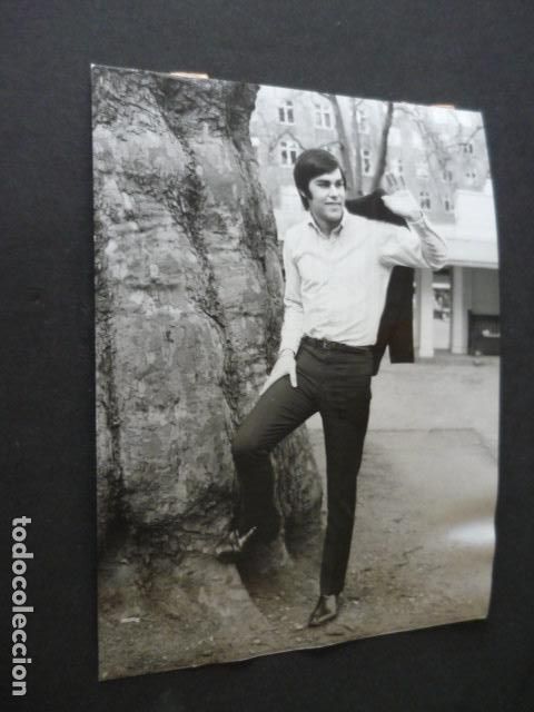 Photos of Singers: JOHN ROWLES CANTANTE ANTIGUA FOTOGRAFIA 18 X 24 CM