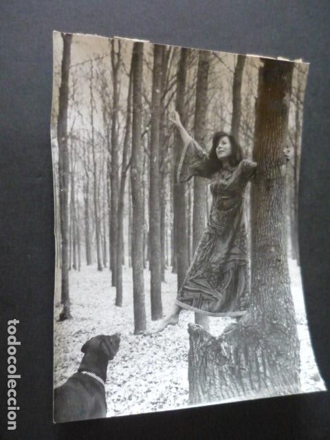 Photos de Chanteurs et Chanteuses: LUCIANA WOLF CANTANTE ANTIGUA FOTOGRAFIA 18 X 24 CM