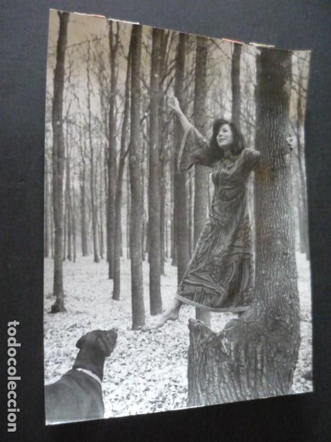 Fotos de Cantantes: LUCIANA WOLF CANTANTE ANTIGUA FOTOGRAFIA 18 X 24 CM