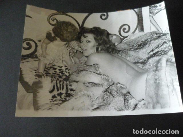 Fotos de Cantantes: LUCIANA WOLF CANTANTE ANTIGUA FOTOGRAFIA 18 X 24 CM