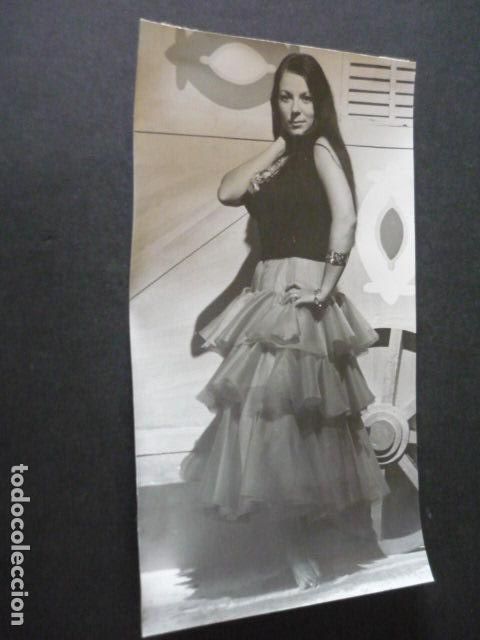 Photos de Chanteurs et Chanteuses: LUCIANA WOLF CANTANTE ANTIGUA FOTOGRAFIA 13 X 24 CM