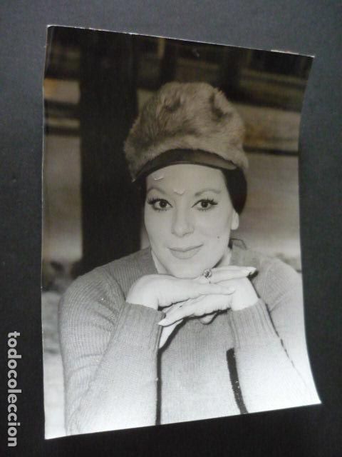 Photos of Singers: LUCIANA WOLF CANTANTE ANTIGUA FOTOGRAFIA 18 X 24 CM