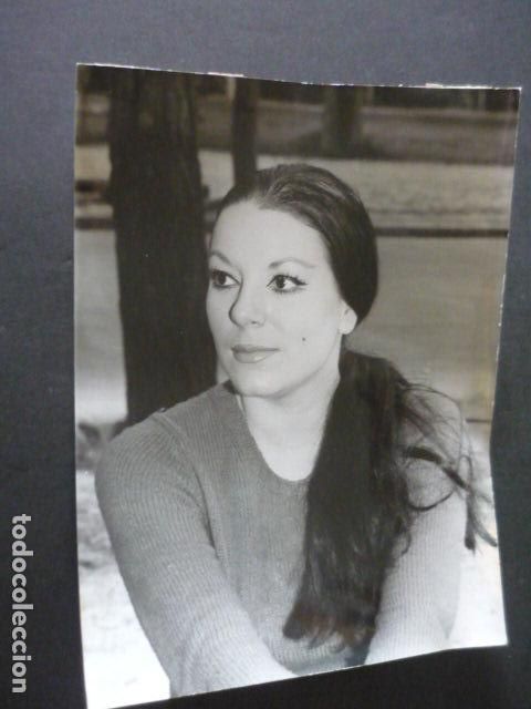 Photos of Singers: LUCIANA WOLF CANTANTE ANTIGUA FOTOGRAFIA 18 X 24 CM