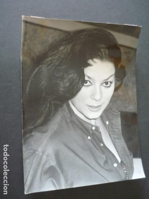 Photos of Singers: LUCIANA WOLF CANTANTE ANTIGUA FOTOGRAFIA 18 X 24 CM