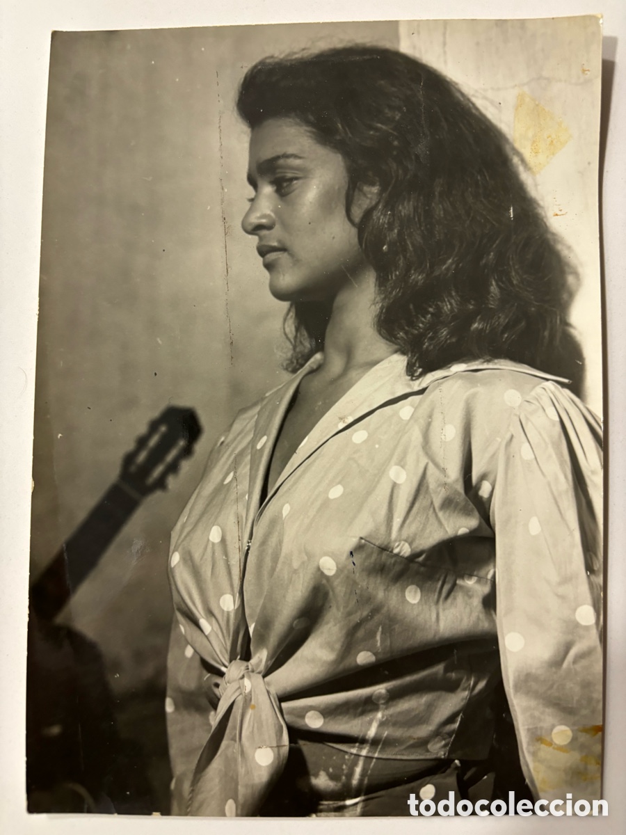 Fotos de Cantantes: Foto original de la bailaora la chunga foto Francisco Berm&uacute;dez Madrid