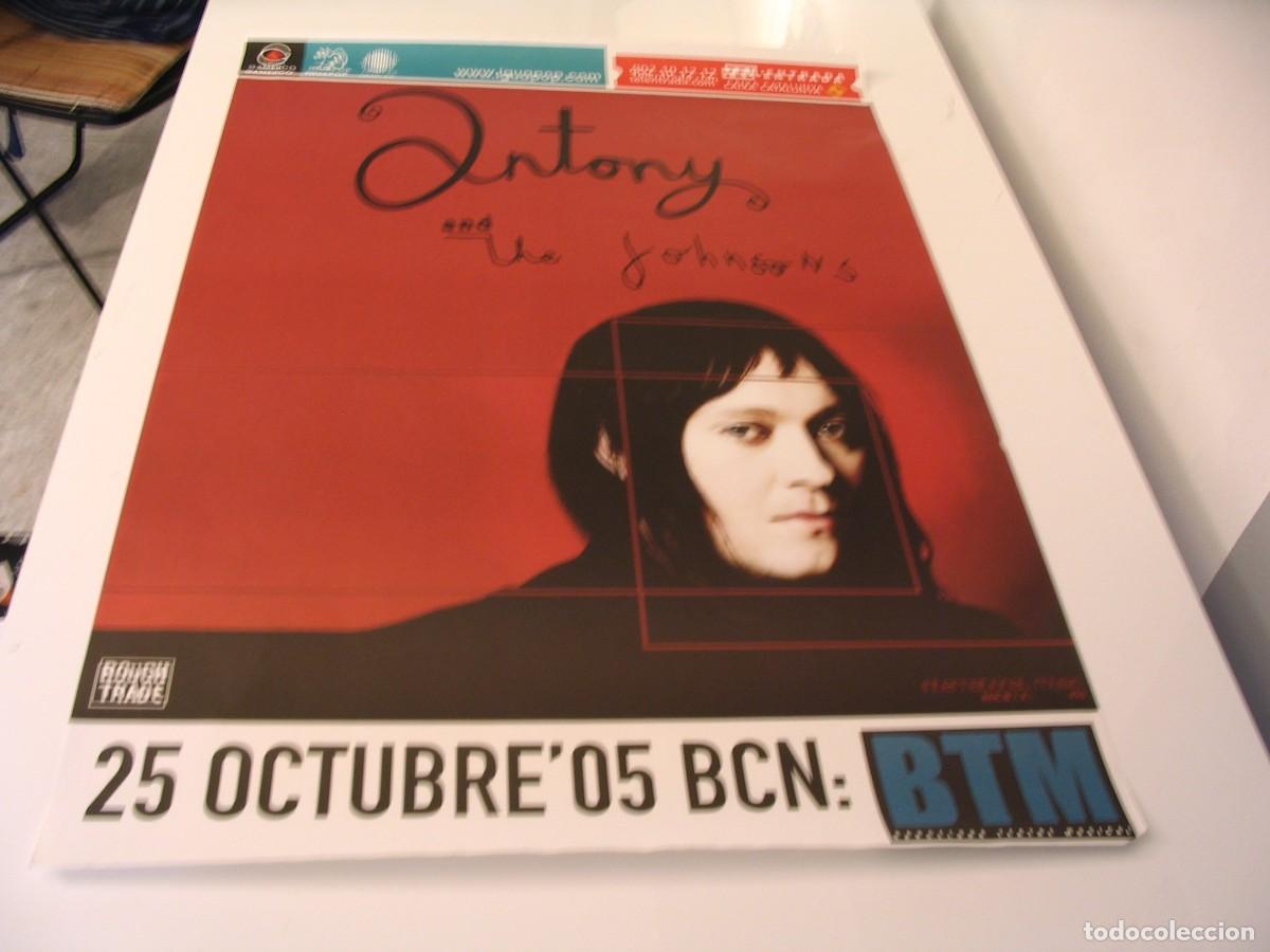 Fotos de Cantores: ANTONY and the Johnson&acute;s CARTEL ORIGINAL TOUR 2005 Barcelona 100x70 26 B