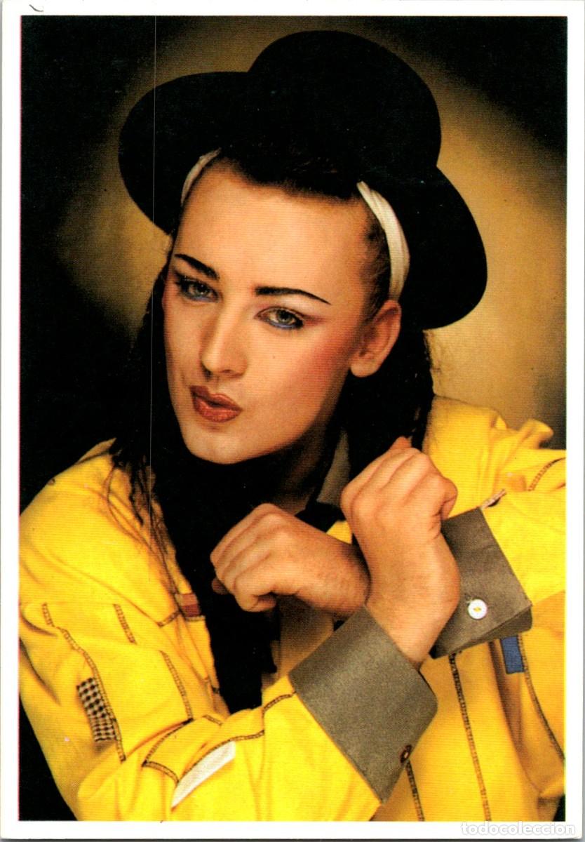 Fotos de Cantantes: Boy George - Culture Club - Postal - Sin datos - Reverso en Blanco - 150x105mm