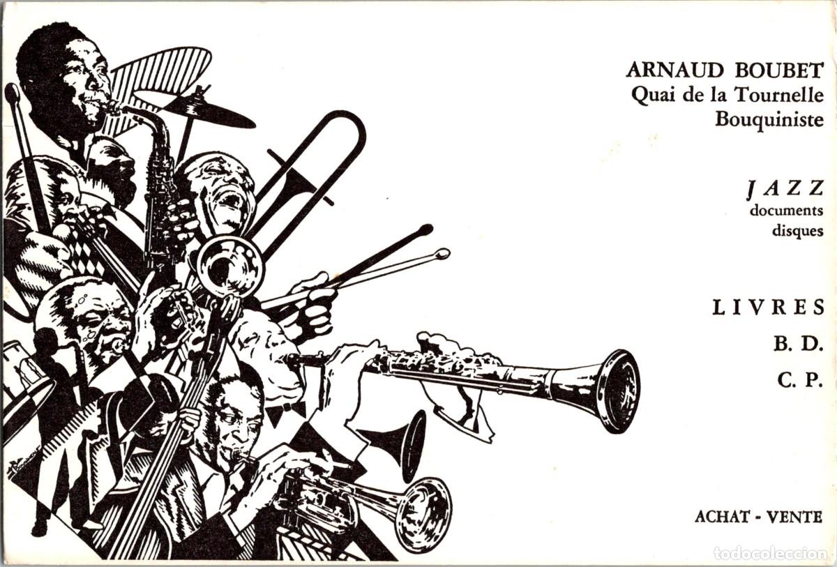 Photos of Singers: Arnaud Boubet - Compra Venta de Art&iacute;culos de JAZZ - Postal - Serie limitada 407/1000 - 155x105mm