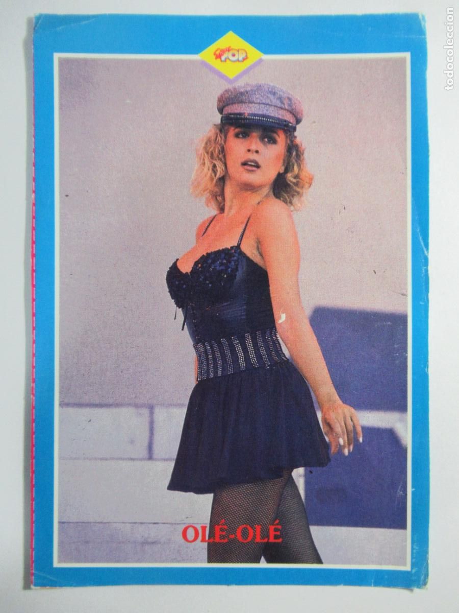 Photos of Singers: Marta S&aacute;nchez - Ol&eacute; Ol&eacute; - Ficha Canciones n&ordm; 17 - Revista Super Pop