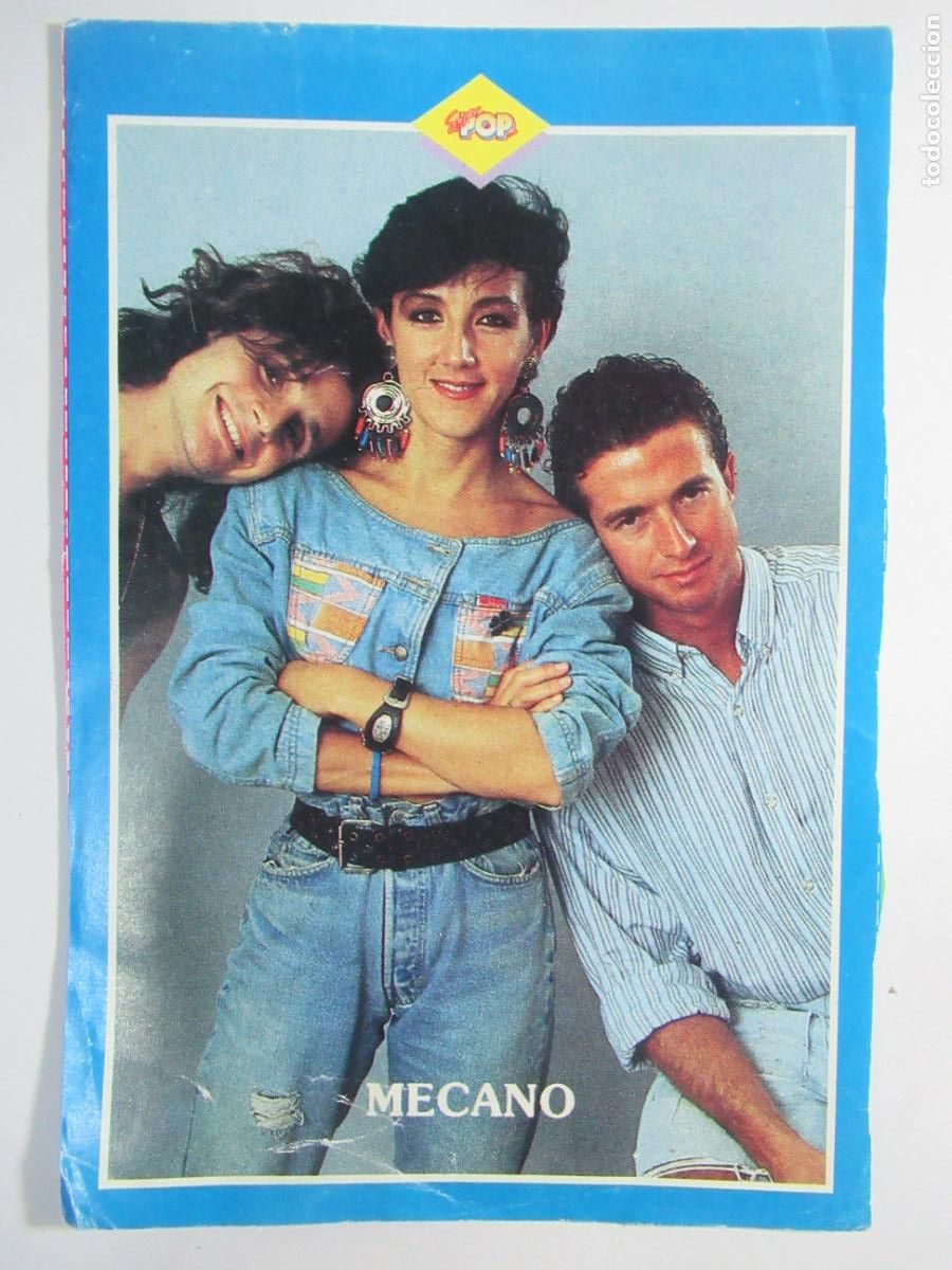 Photos of Singers: Mecano - Ficha Canciones n&ordm; 19 - Revista Super Pop