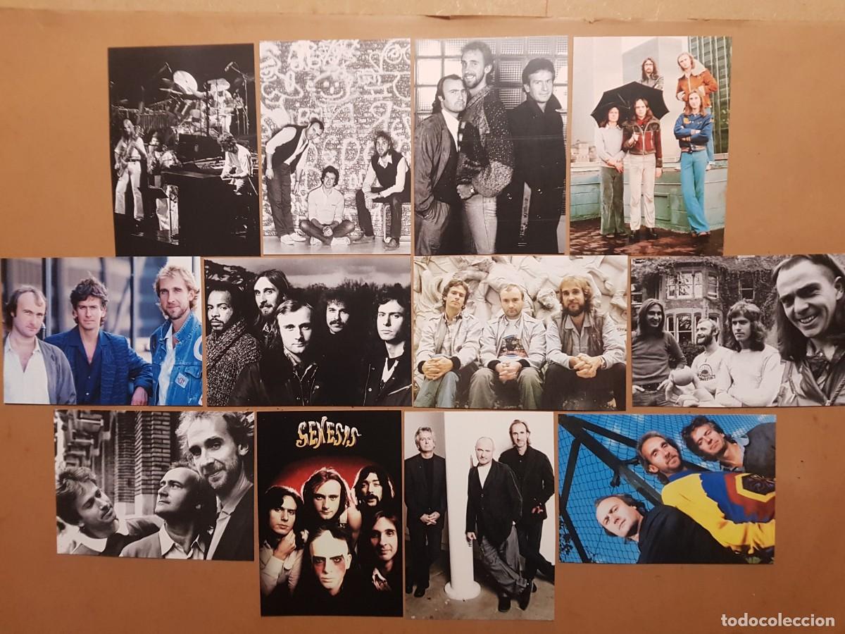 Fotos de cantantes: LOTE: 12 POSTALES GENESIS - N&ordm; 2
