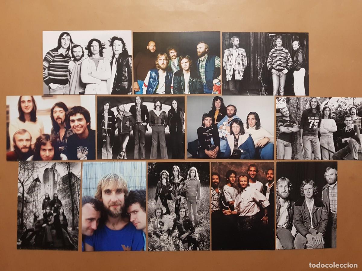 Fotos de cantantes: LOTE: 12 POSTALES GENESIS - N&ordm; 1