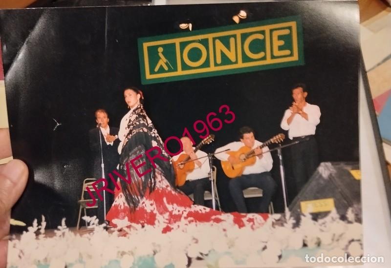 Fotos de Cantantes: ANTIGUA FOTOGRAFIA ESPECTACULO FLAMENCO, CHANO LOBATO, 24X18 CMS