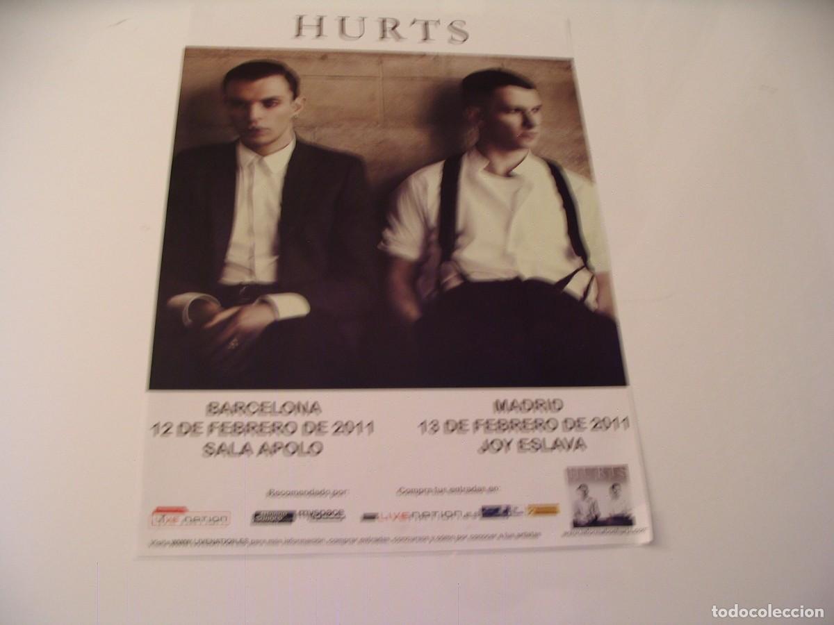 Fotos de Cantantes: HURTS CARTEL ORIGINAL Madrid Barcelona 2011 TOUR 42x30 26 B