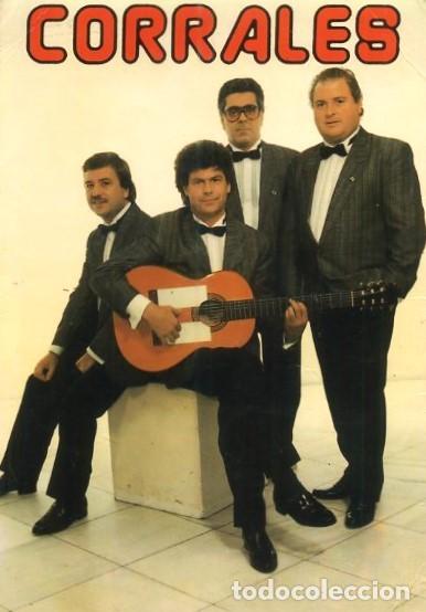 Fotos de Cantantes: FOTOGRAFIA DE CANTANTE, GRUPO CORRALES, CON DEDICATORIA EN EL REVERSO. FOTCANT-11