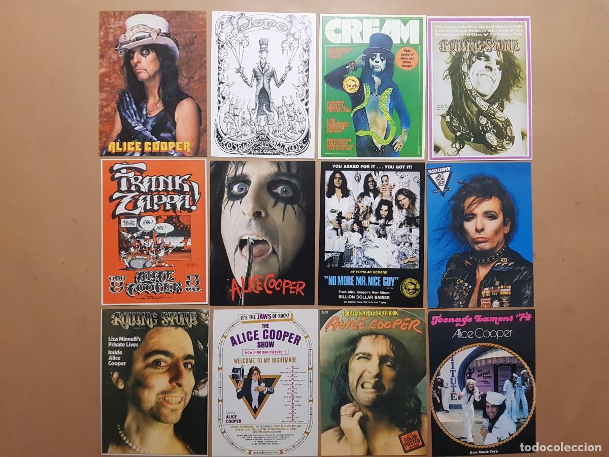 Fotos de Cantantes: LOTE: 12 POSTALES ALICE COOPER - N&ordm; 2