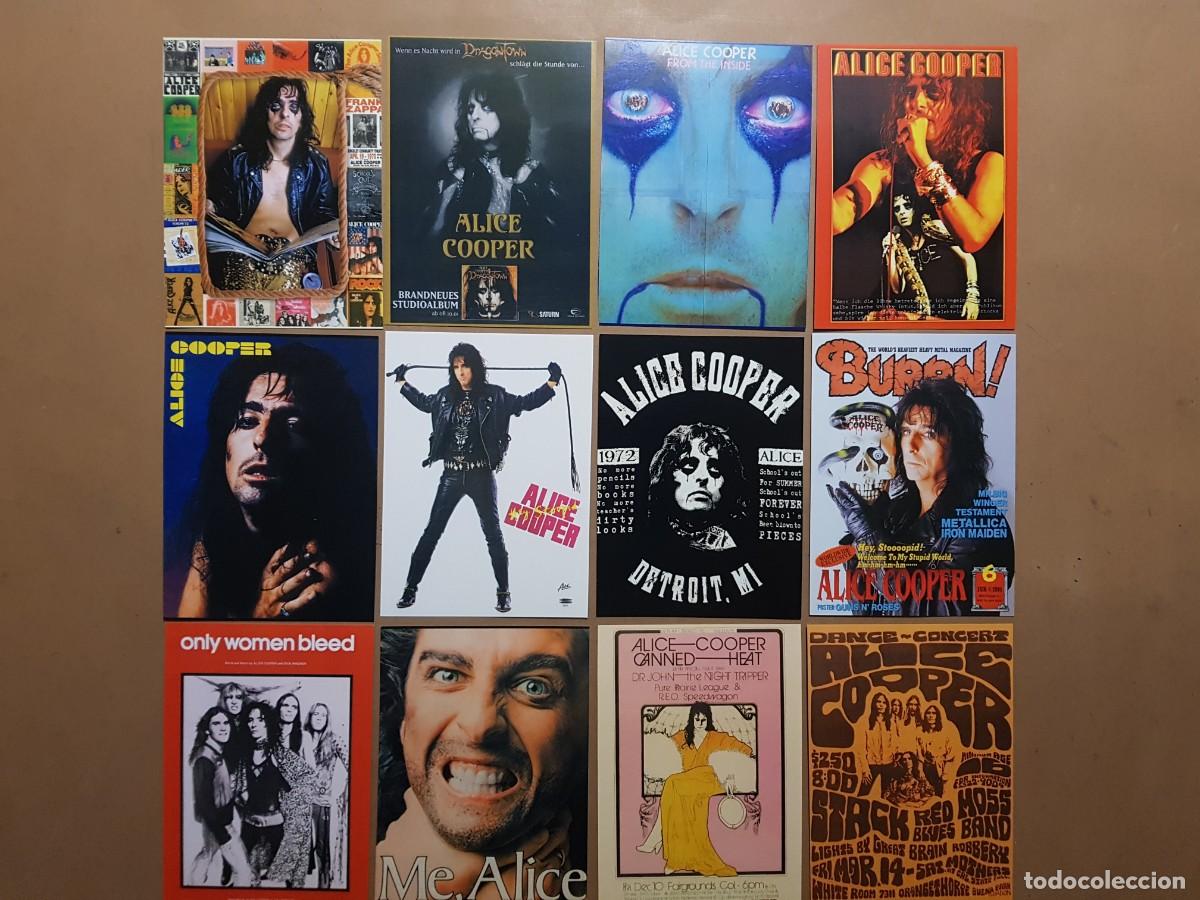 Fotos de Cantantes: LOTE: 12 POSTALES ALICE COOPER - N&ordm; 1