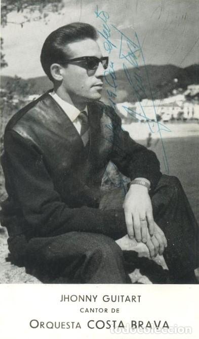 Fotos de Cantantes: FOTOGRAFIA DE CANTANTES, JHONNY GUITART, CON DEDICATORIA Y FIRMA, REVERSO EN BLANCO. FOTCANT-35