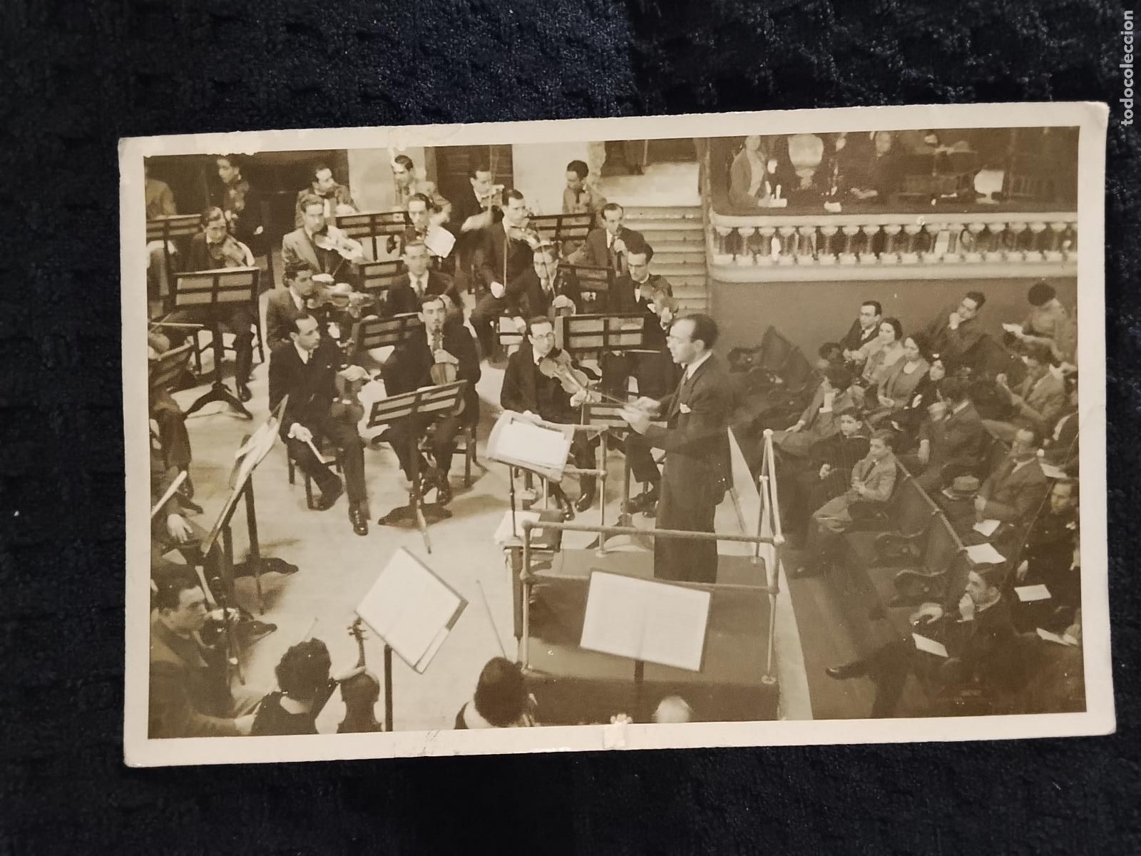 Fotos de Cantantes: ORQUESTA - FOTOGRAFICA - POSTAL ANTIGUA -(115.457)