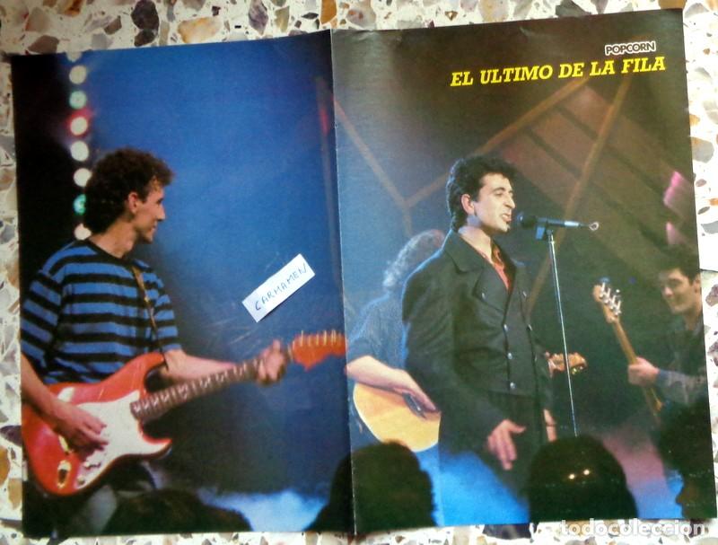 Fotos de Cantantes: DOBLE P&Oacute;STER REVISTA POPCORN ANTIGUO A&Ntilde;OS 80. EL &Uacute;LTIMO DE LA FILA - AEROLINEAS FEDERALES