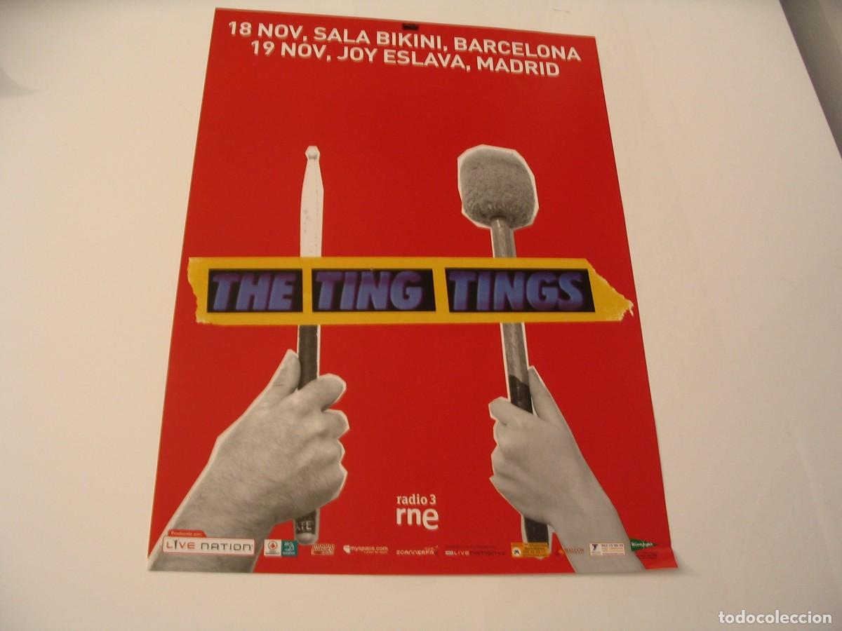 Fotos de Cantantes: THE TING TINGS CARTEL ORIGINAL Barcelona Madrid TOUR 42x30 26 B
