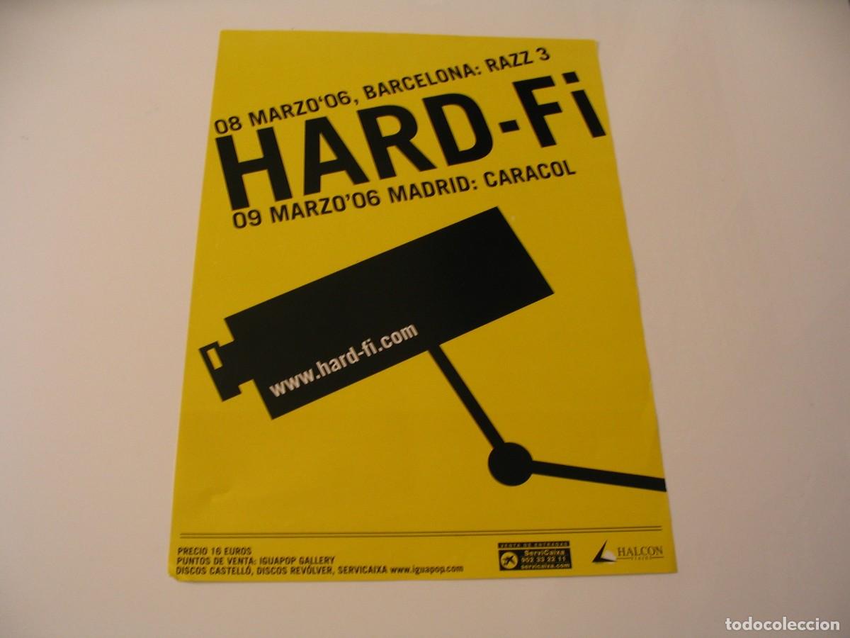 Fotos de Cantantes: HARD FI CARTEL ORIGINAL 2006 Madrid Barcelona TOUR 42x30 26 B